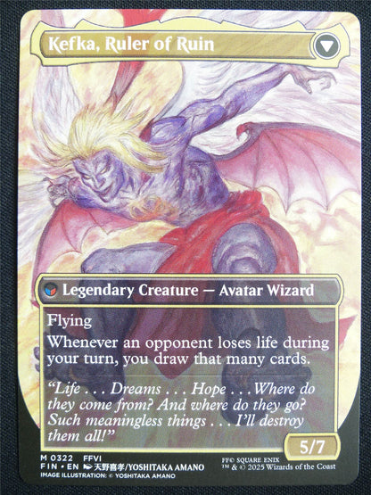 Kefka Court Mage Borderless - FIN - Mtg Card #20G