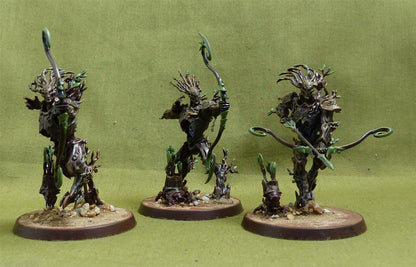 Kurnoth Hunters with Greatbows painted - Sylvaneth - Warhammer Aos #2M2