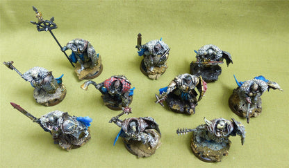 Chaos Warriors painted - Slaves to Darkness - Warhammer AoS #FK