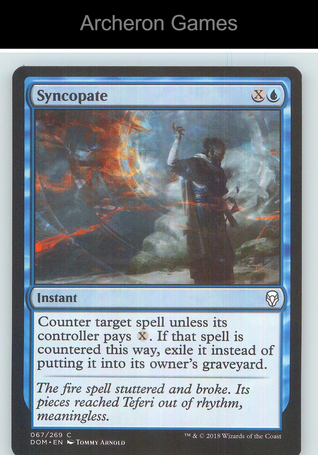 Syncopate DOM 67 C MTG Card NM/EX+