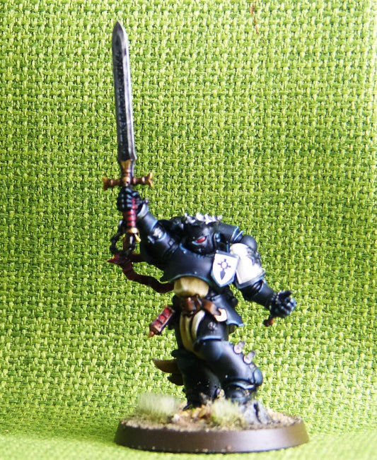 Black Templars - Emperors Champion Painted - Warhammer AoS 40k #4A
