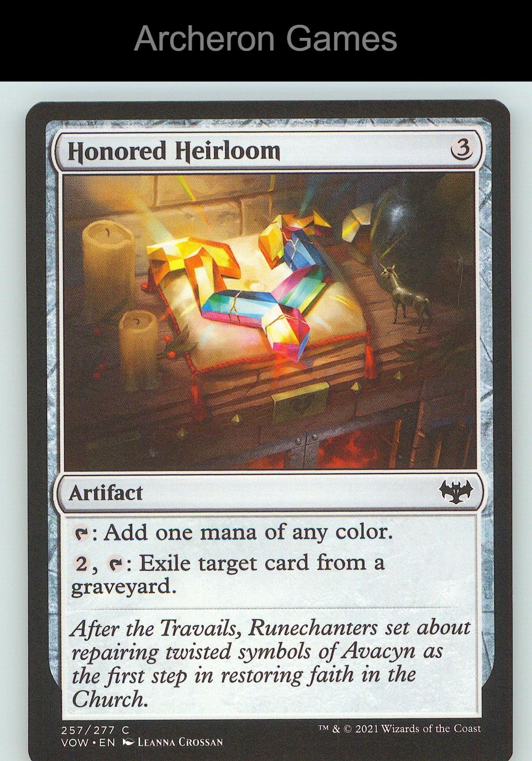 Honored Heirloom VOW 257 C MTG Card NM/EX+
