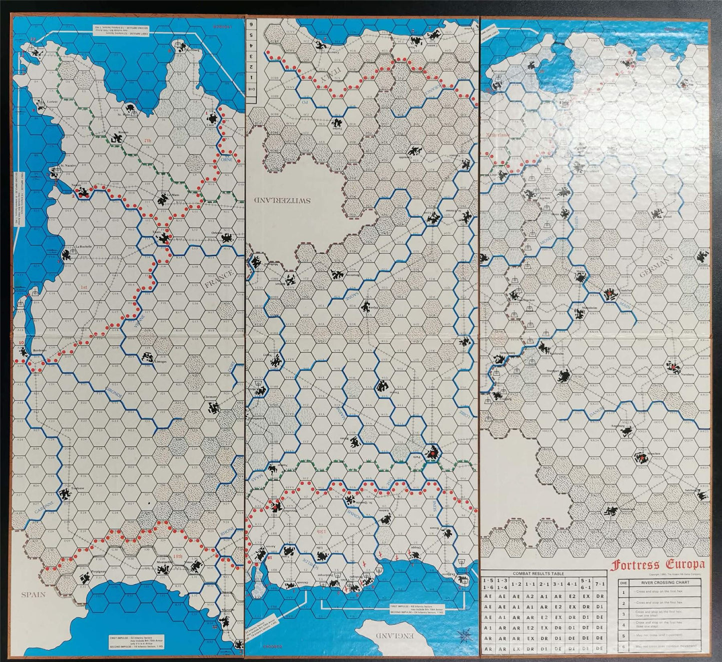 Fortress Europa: World War II Invasion Game - Great Condition #63