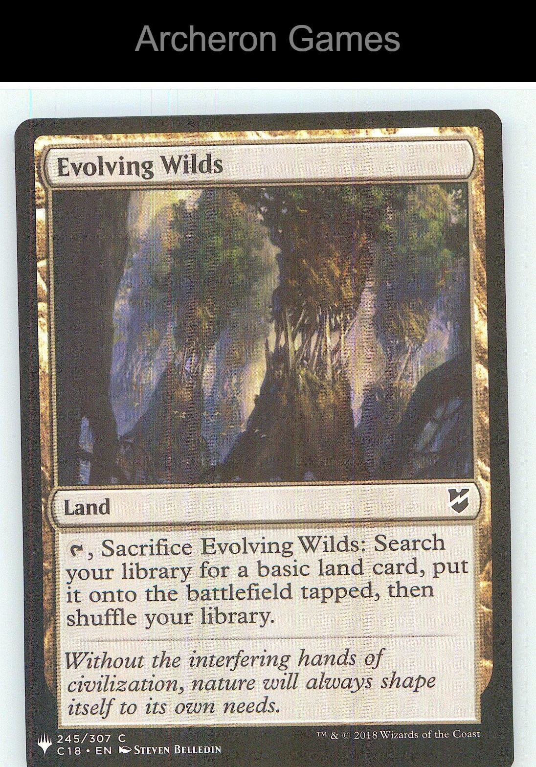 Evolving Wilds C18 245 C MTG Card NM/EX+