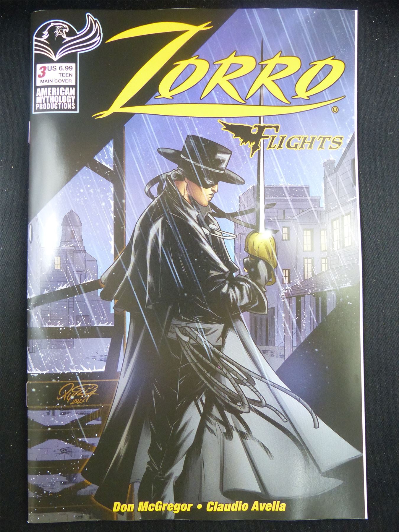 ZORRO: Flights #3 - Sep 2023 Mythology Comic #80