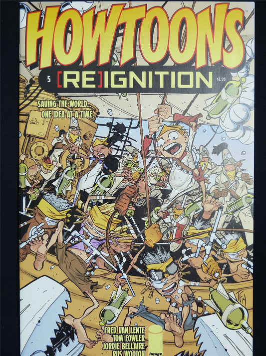 HOWTOONS Reignition #5 - Image Comic #1DL