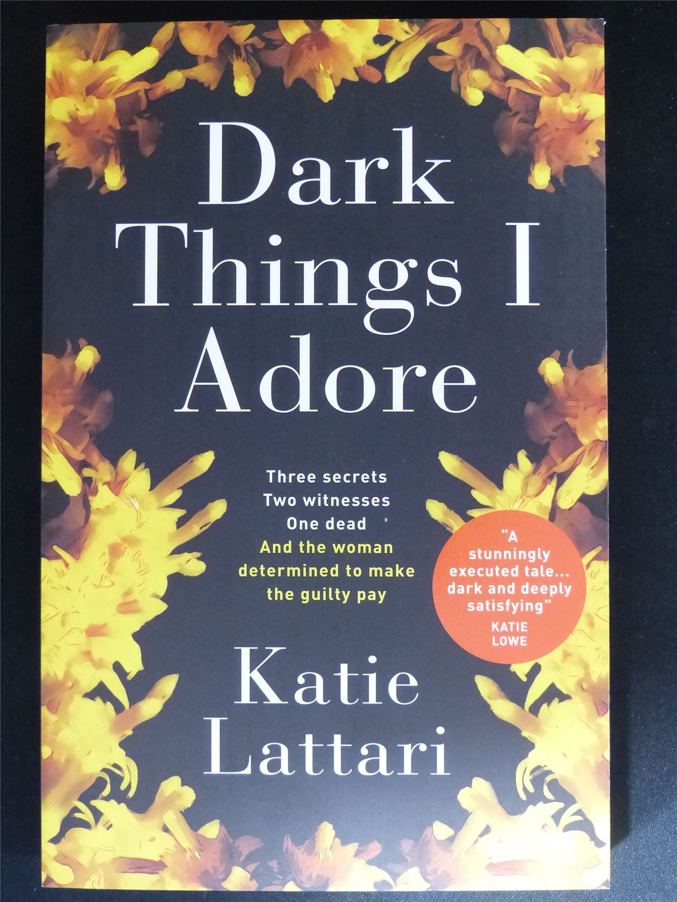 Dark Things I Adore - Titan Novel Book Softback #91