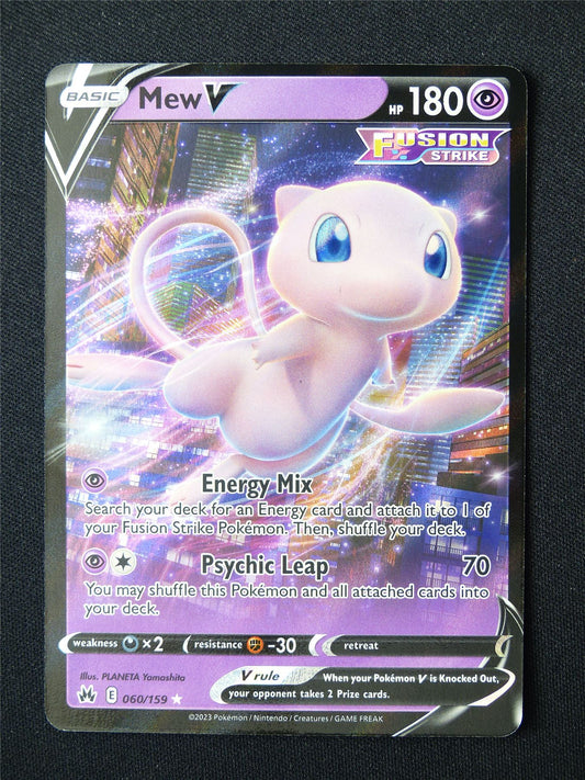 Mew V 060/159 Holo - Pokemon Card #5TB