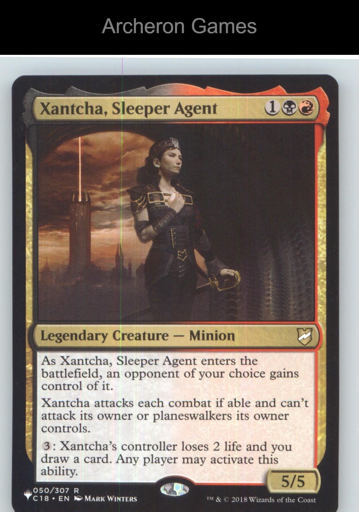 Xantcha, Sleeper Agent C18 50 R MTG Card NM/EX+