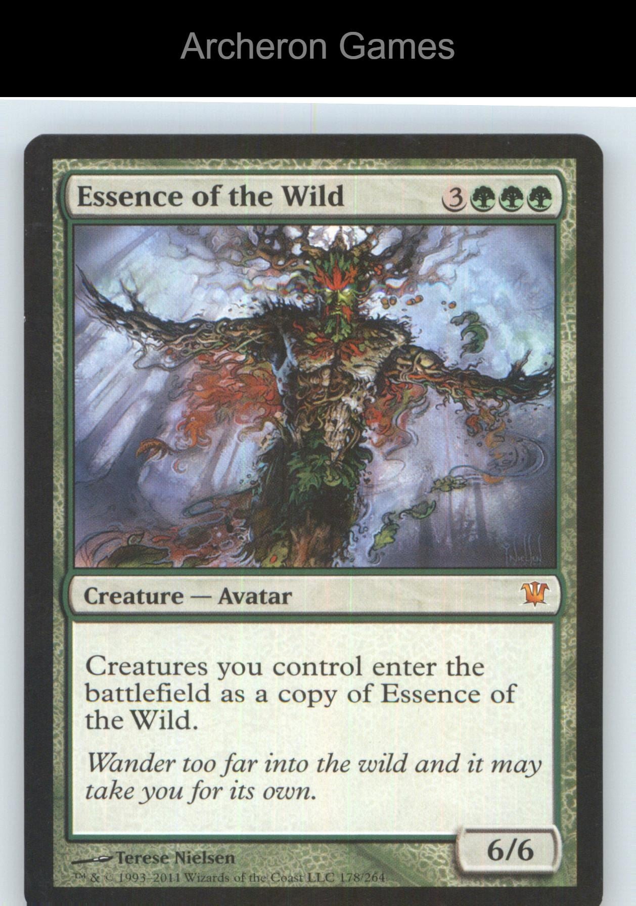 Essence of the Wild ISD 178 Mythic MTG Card NM/EX+
