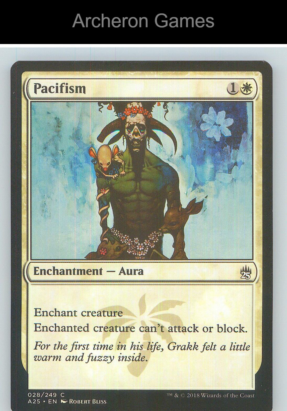 Pacifism A25 28 C MTG Card NM/EX+