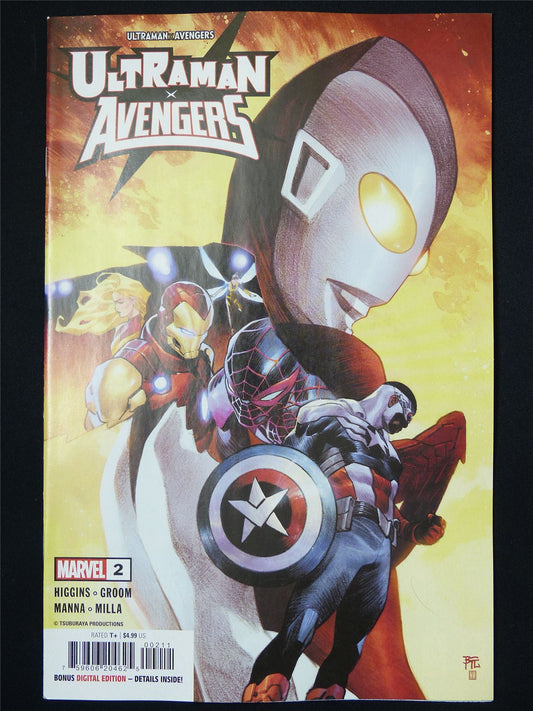 ULTRAMAN x The Avengers #2 - Nov 2024 Marvel Comics #2CM