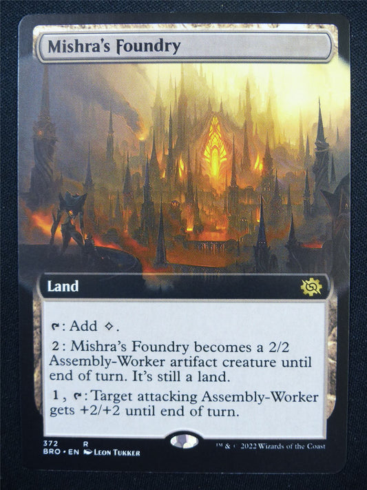 Mishra's Factory Extended Art - BRO - Mtg Card #2C9