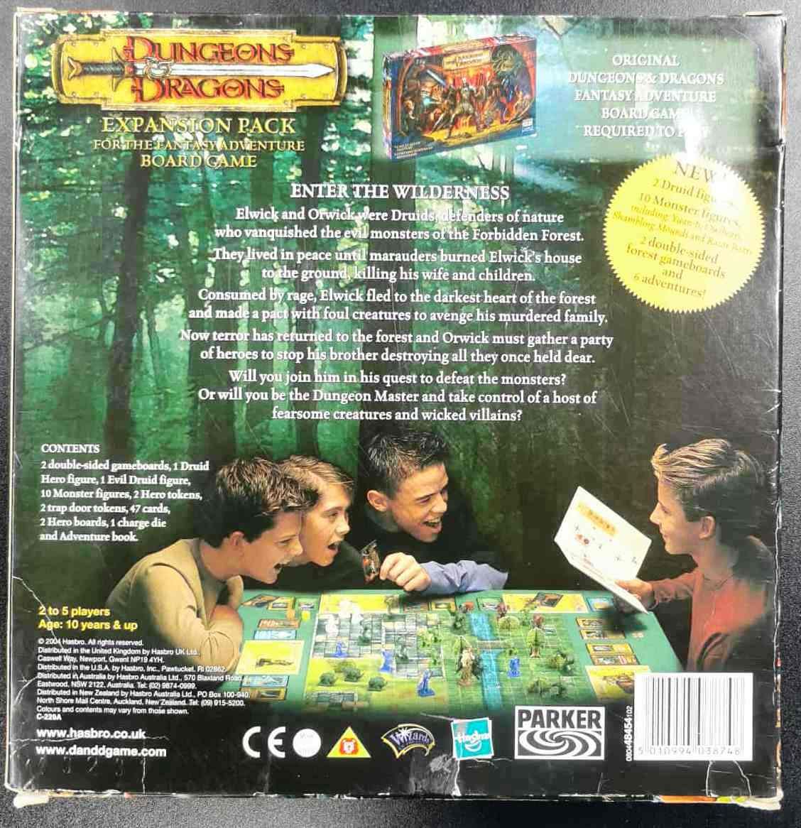 Dungeons & Dragons Expansion Pack: Forbidden Forest - Board Game #6X0
