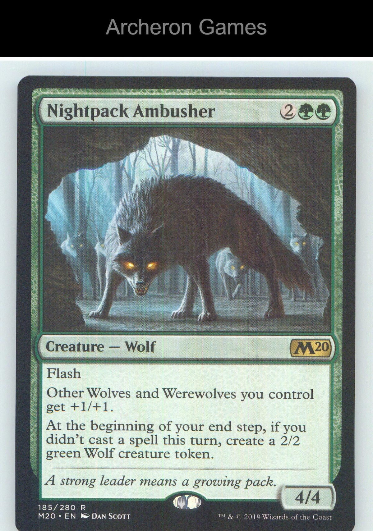 Nightpack Ambusher M20 185 R MTG Card NM/EX+