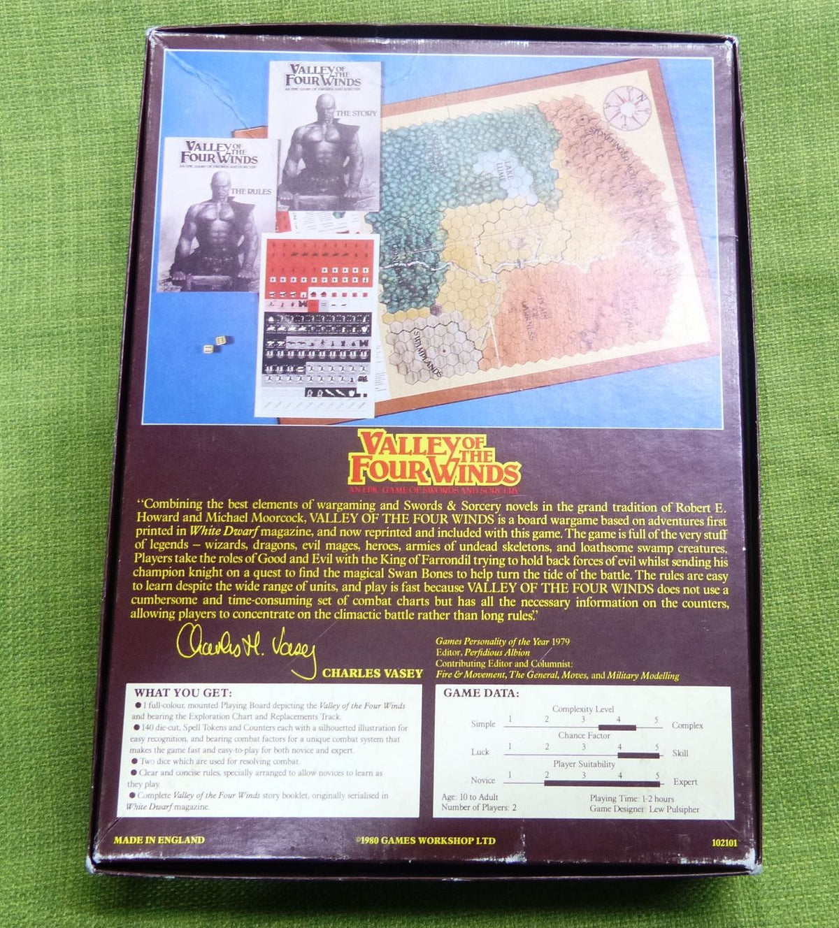 Valley of the Four Winds - Games Workshop 1980 102101 #6N