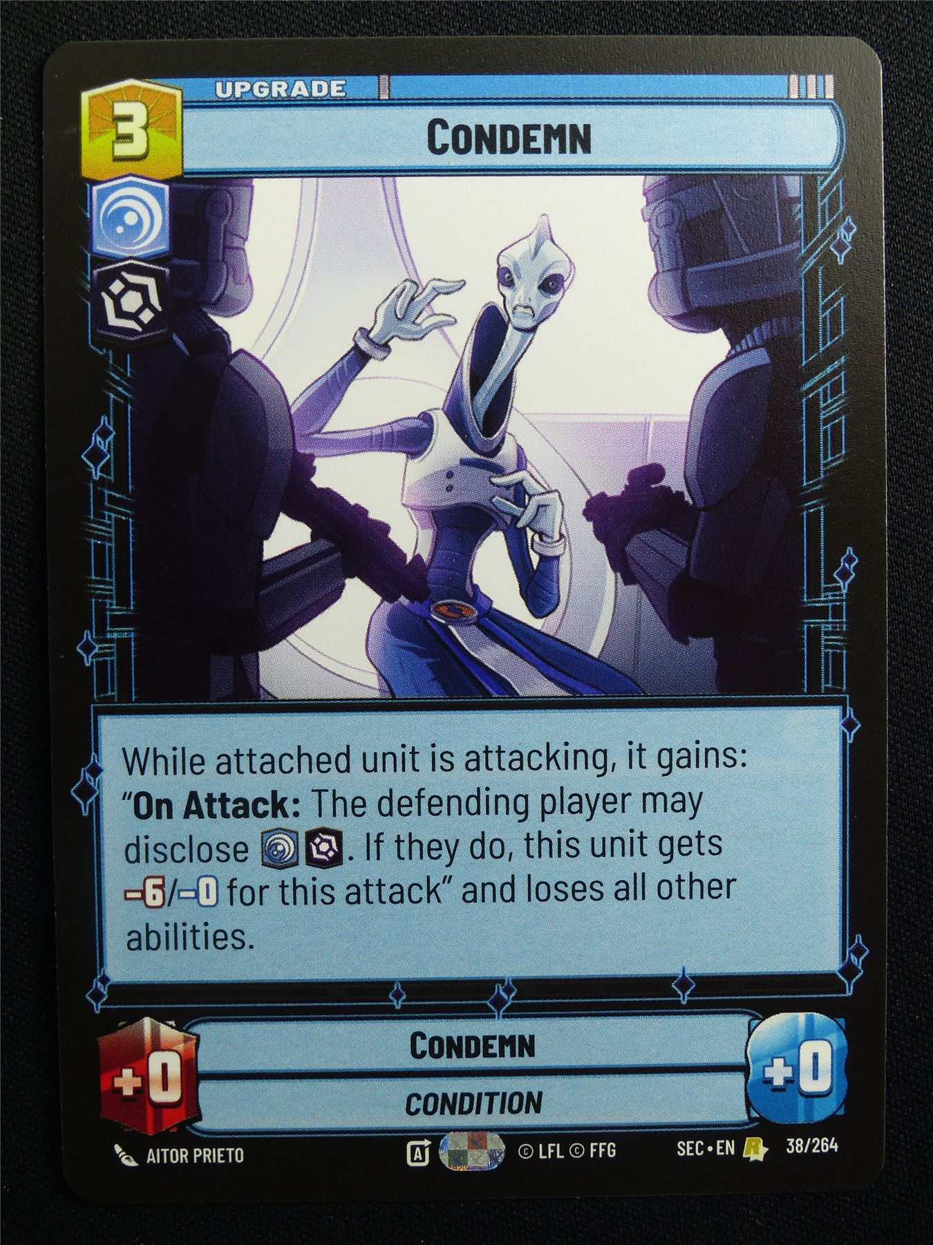 Condemn 38/264 - Star Wars Unlimited Card #AQ