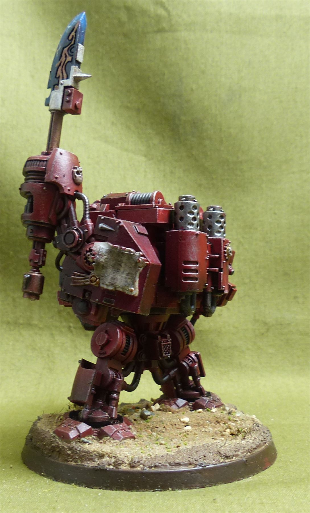 Venerable Dreadnought painted - Blood Angels - Warhammer 40K #3YQ