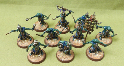 Hobgrot Slittaz set of 10 painted - Orruk Warclans - Warhammer AoS #69M