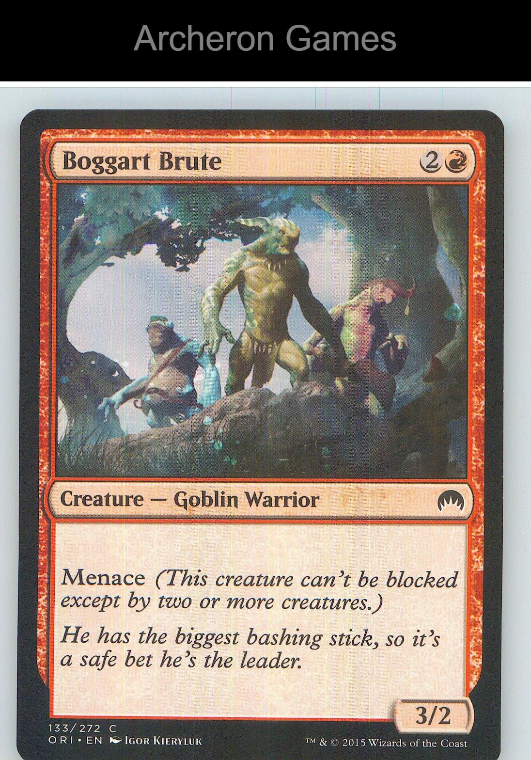Boggart Brute ORI 133 C MTG Card NM/EX+