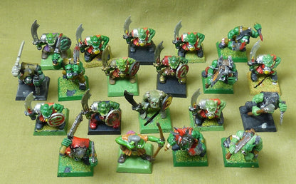 Classic Orc Warriors painted - Orcs & Goblins - Warhamer Fantasy #4WT