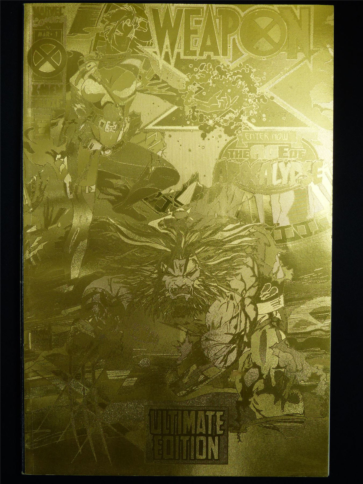 GAMBIT and the X-Ternals Age of Apocalypse Ultimate Gold Cvr - Marvel Comic #3ZV