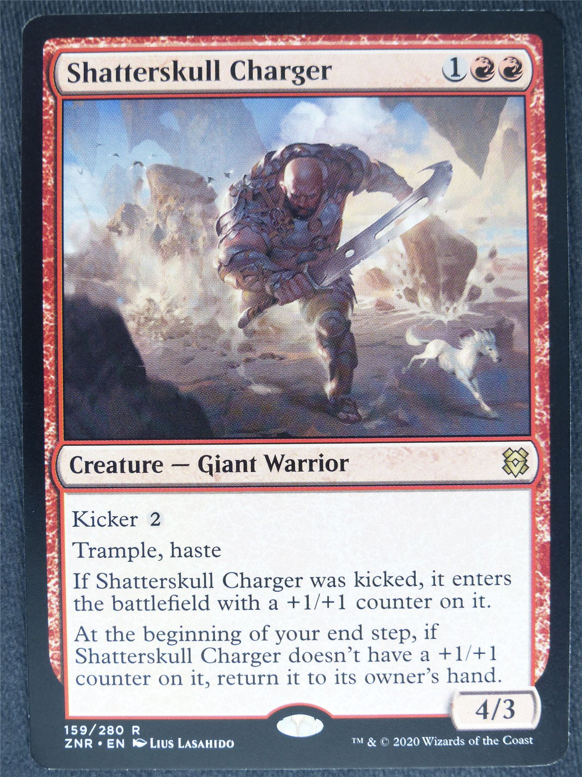 Shatterskull Charger Mint - Mtg Magic Cards #3U