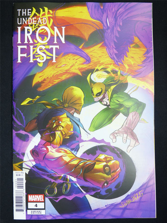 The Undead IRON Fist #4 Variant - Feb 2026 Marvel Comic #VW