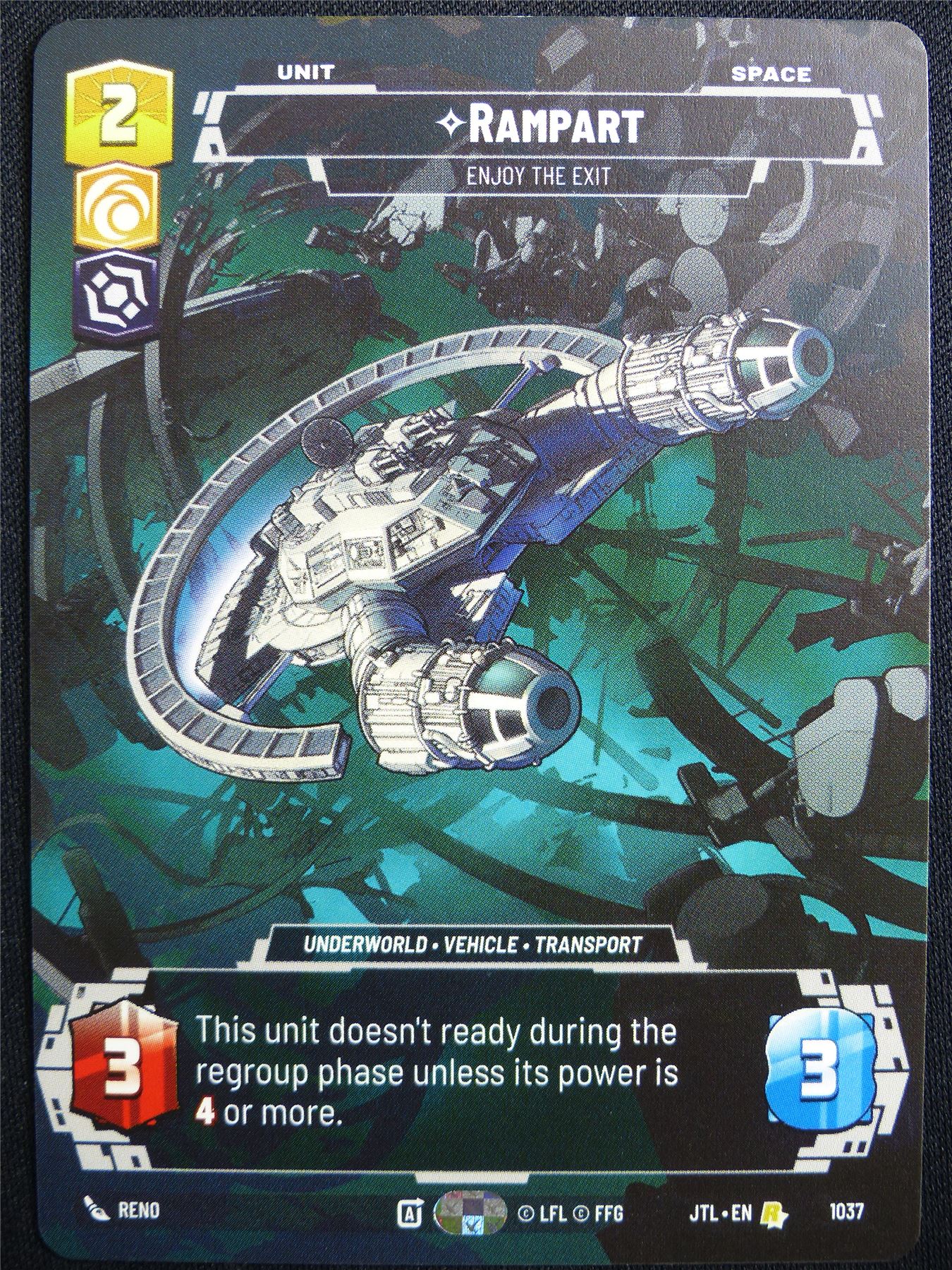 Rampart 1037 Prestige - Star Wars Unlimited Card #4VB