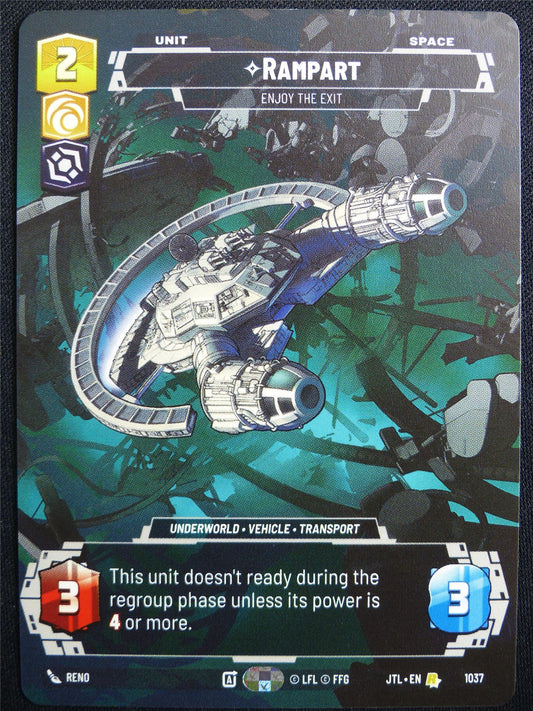 Rampart 1037 Prestige - Star Wars Unlimited Card #4VB