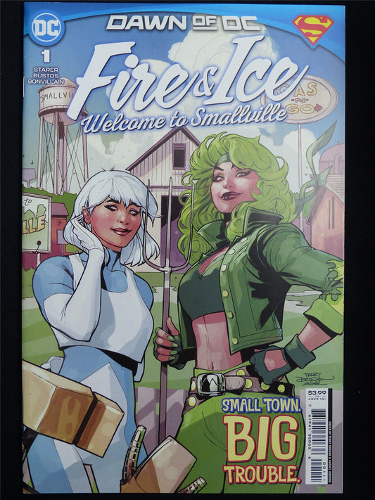 FIRE & Ice: Welcome to Smallville #1 - DC Comic #3L4