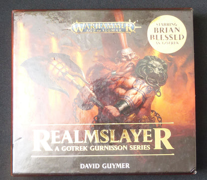Realmslayer A Gotrek Gurnisson Series CDs - Warhammer Audio Novel #SX