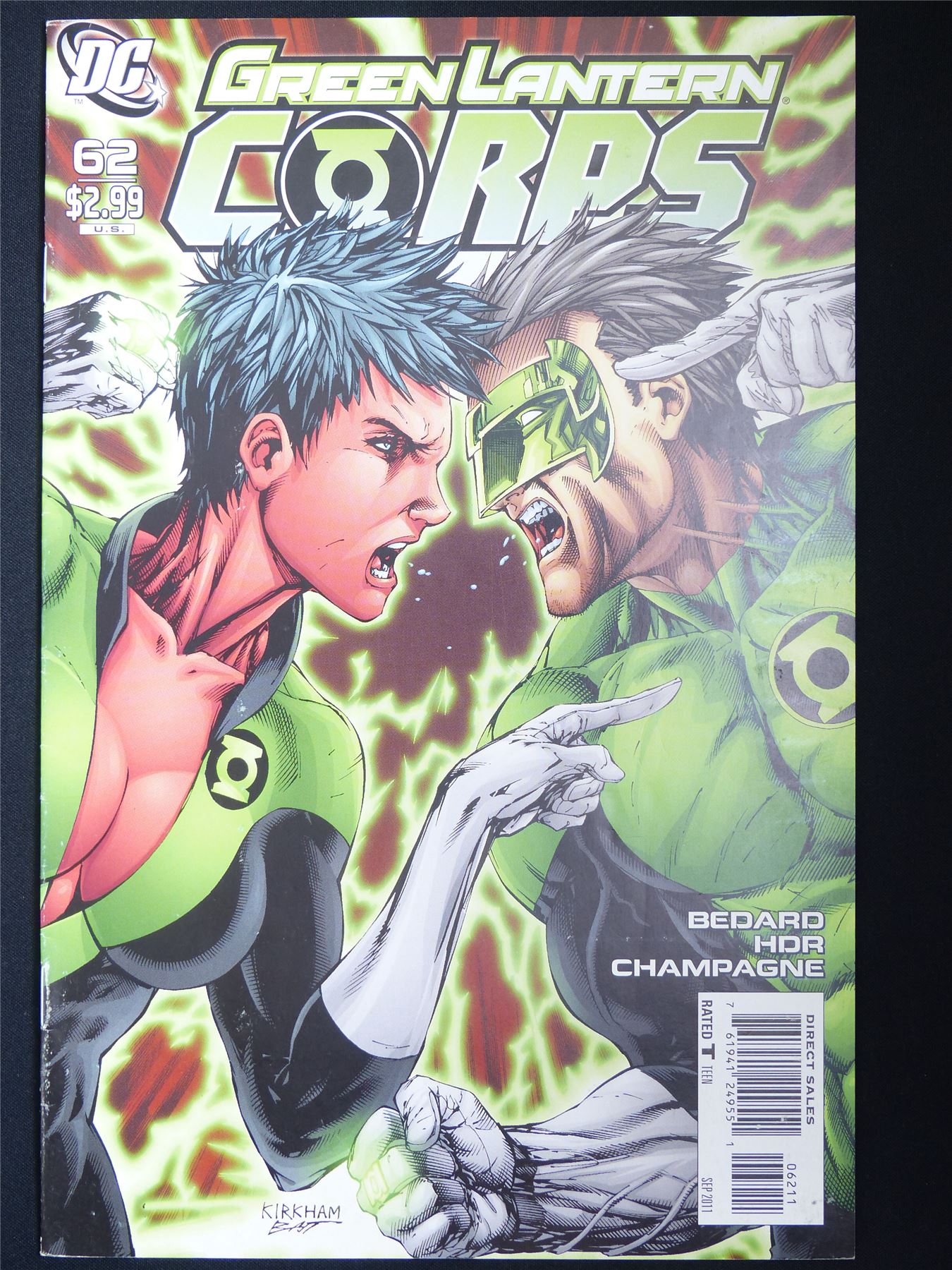 GREEN Lantern Corps #62 - DC Comic #68B