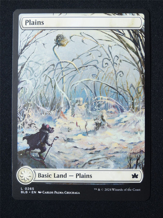 Plains Full Art 0265 Snow - BLB - Mtg Card #4SX