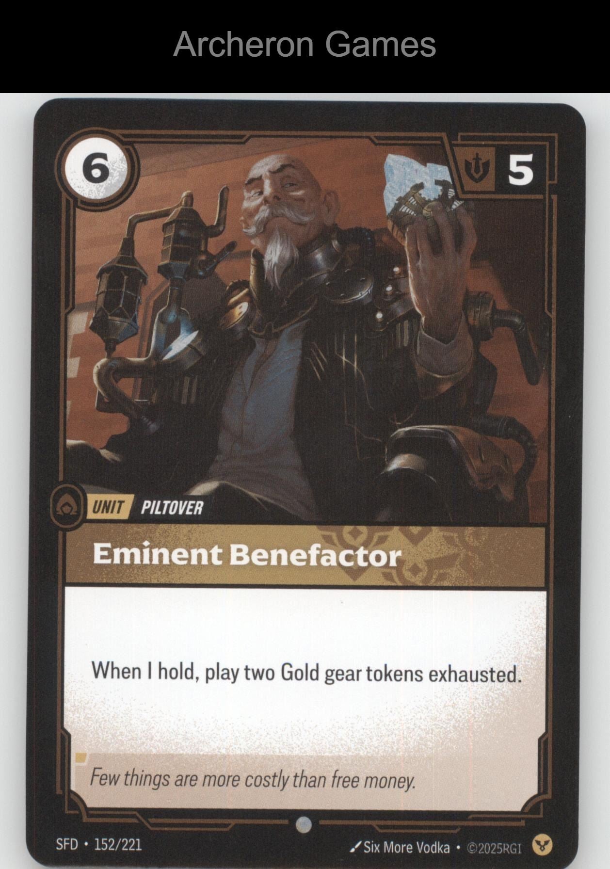 Eminent Benefactor SFD 152/221 C  Card Spiritforged
