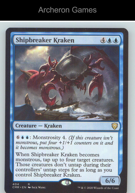 Shipbreaker Kraken CMR 404 R MTG Card NM/EX+