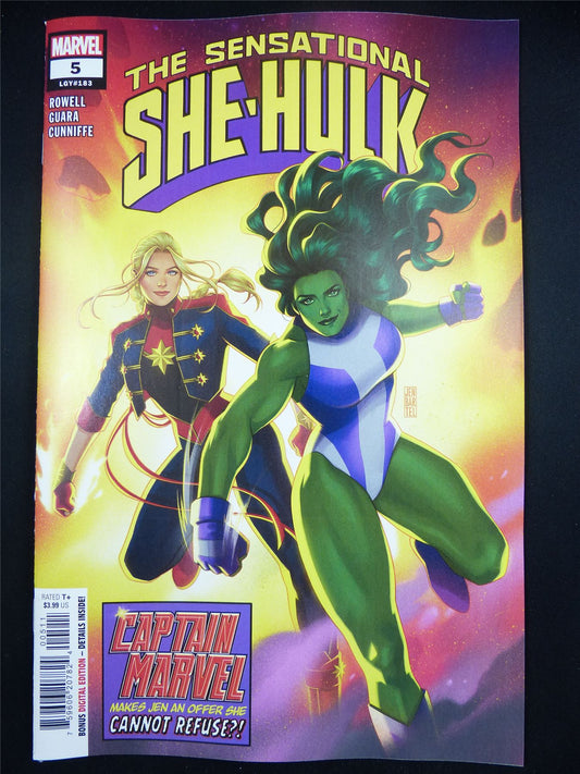 The Sensational SHE-HULK #5 - Apr 2024 Marvel Comic #321