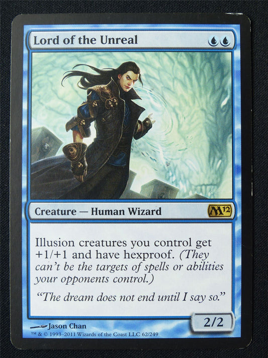 Lord of the Unreal played - M12 - Mtg Card #1QQ