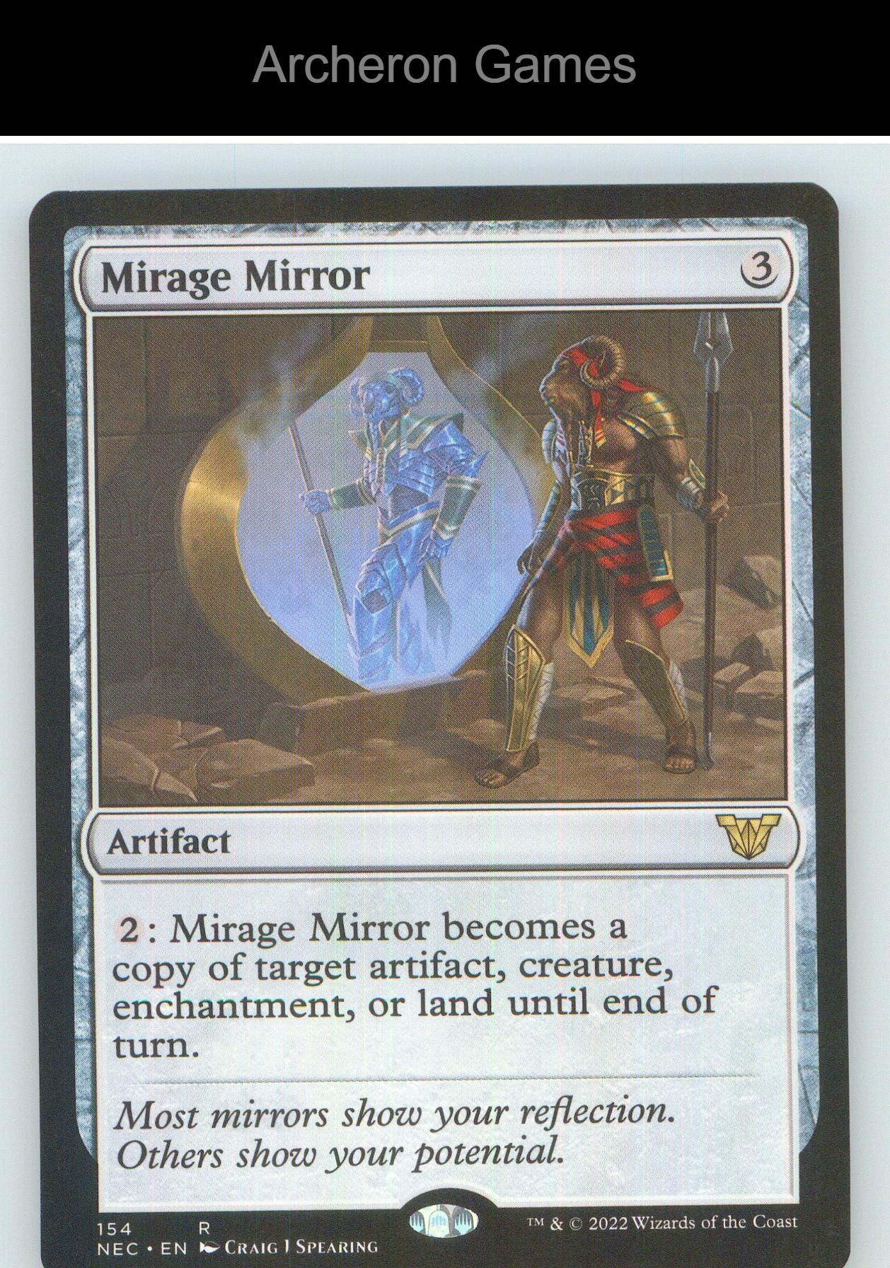 Mirage Mirror NEC 154 R MTG Card NM/EX+