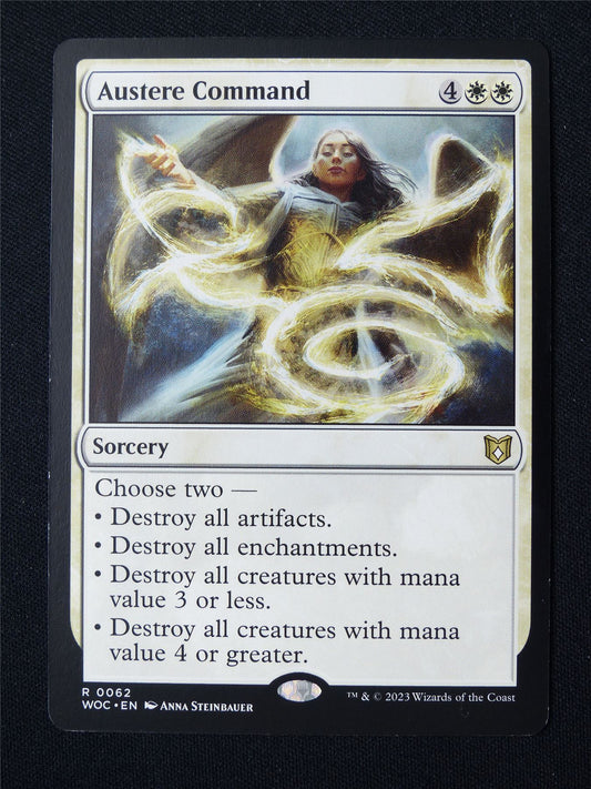 Austere Command - WOC - Mtg Card #4RA