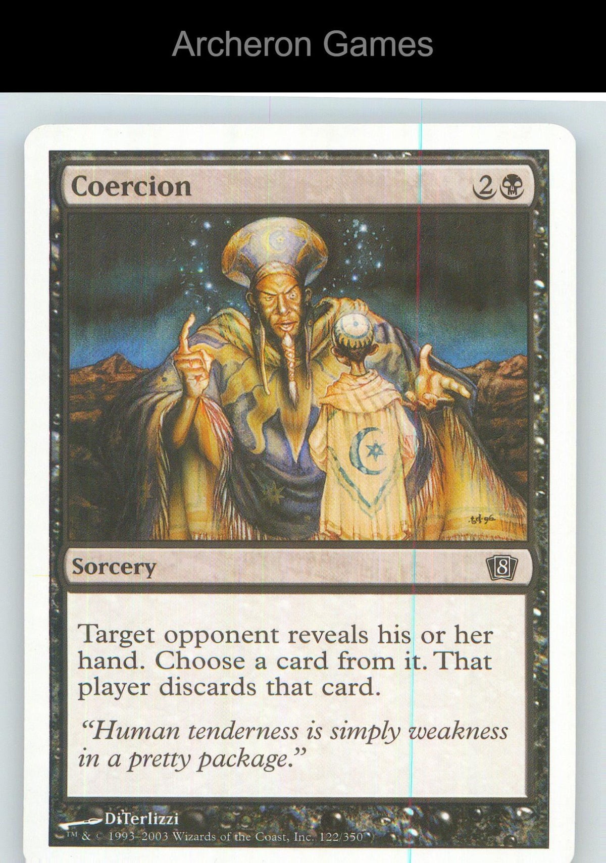 Coercion 8ED 122 C MTG Card NM/EX+