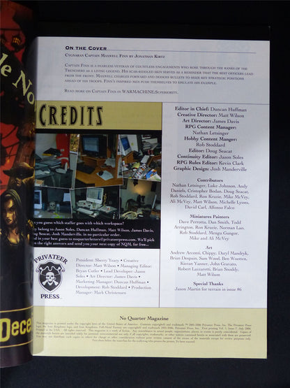 No Quarter Magazine #7 - Privateer Press