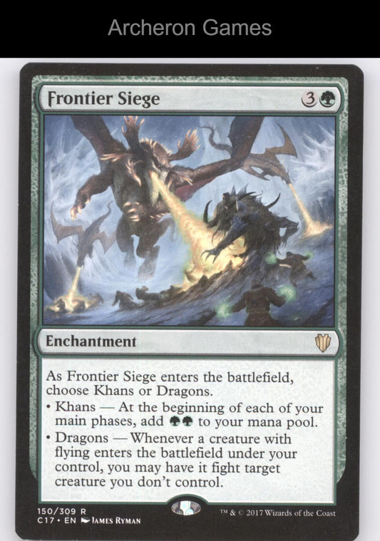 Frontier Siege 150 R MTG Card Commander 2017
