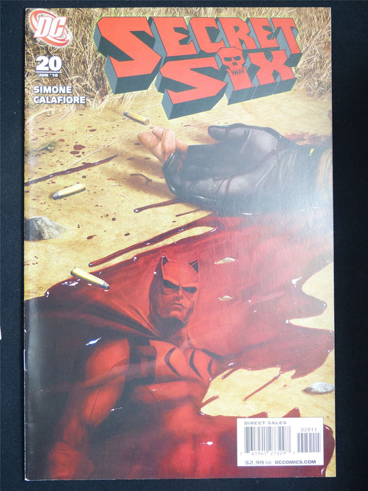 SECRET Six #20 - DC Comic #CP