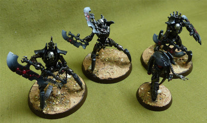 Skorpekh Destroyers painted - Necrons - Warhammer 40K #1B1