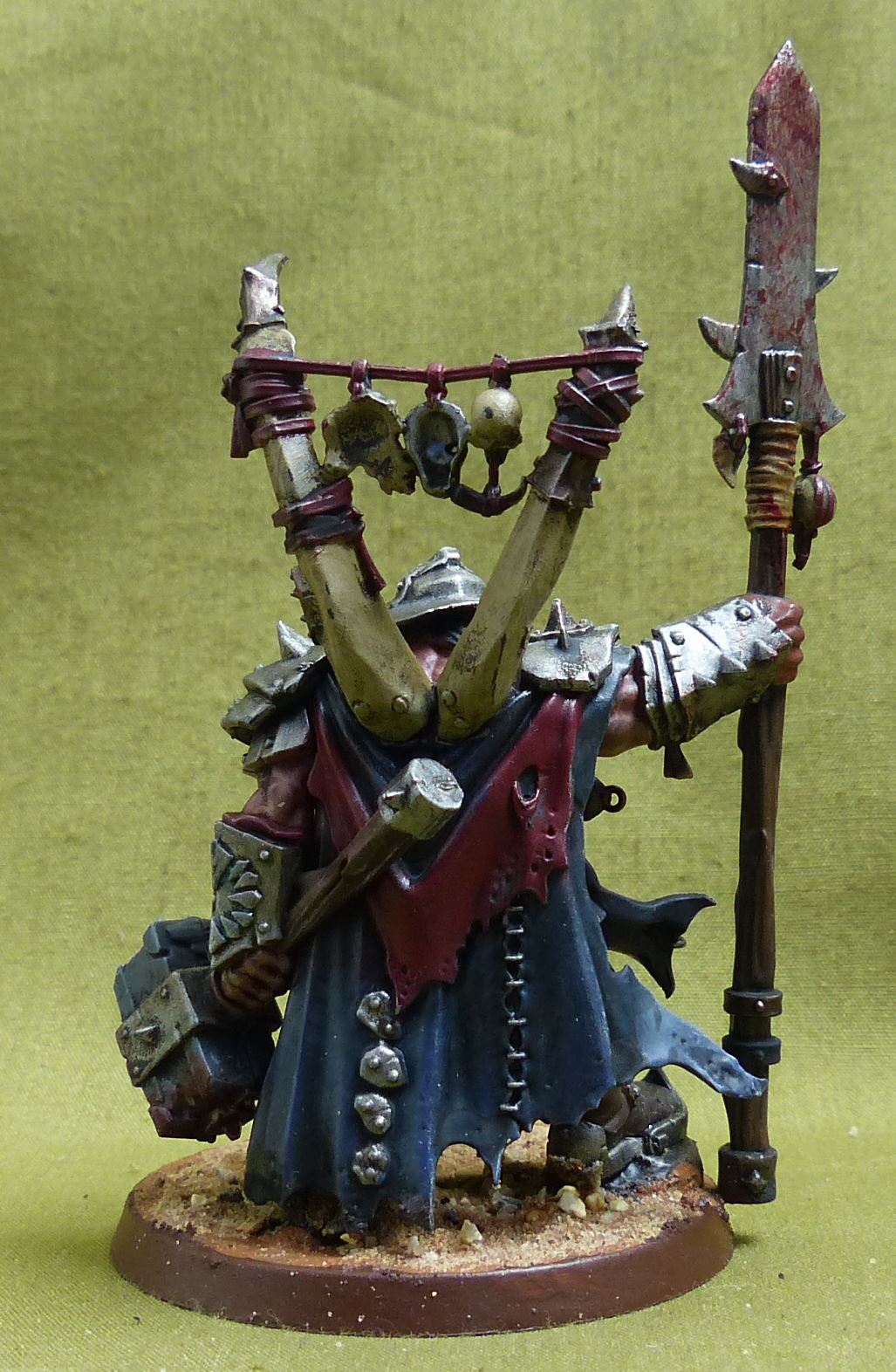 Ogor Mawtribe Tyrant painted - Warhammer AoS #5B0