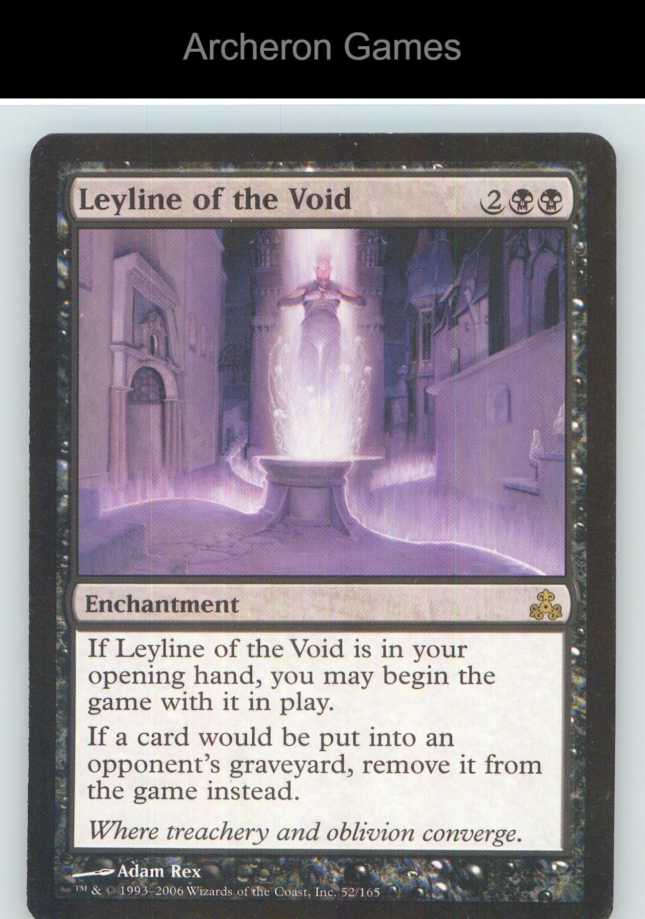 Leyline of the Void GPT 52 R MTG Card NM/EX+