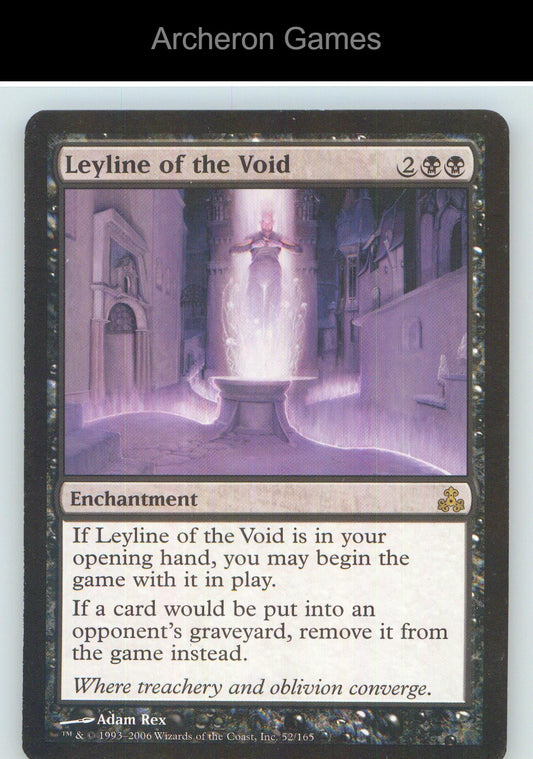 Leyline of the Void GPT 52 R MTG Card NM/EX+