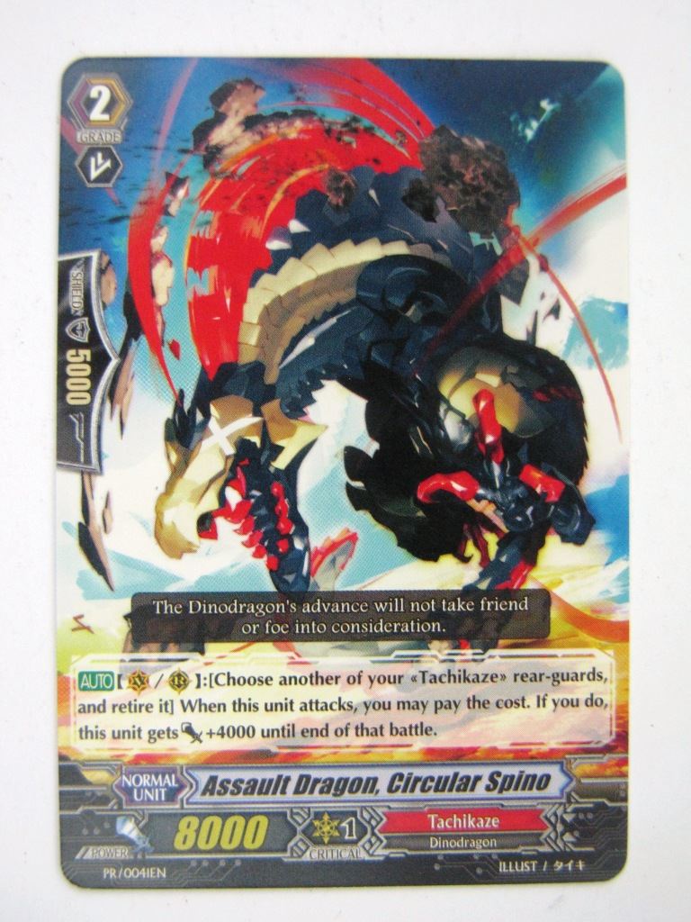 Vanguard Promo Cards: ASSAULT DRAGON, CIRCULATR SPINO # 13H74