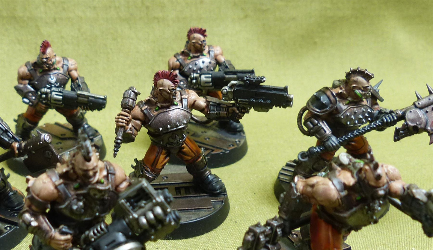 Goliath Gang painted - Warhammer Necromunda #4A0